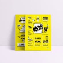 Load image into Gallery viewer, TWL - BOX RULES DIGITAL POSTERS - TWIN PACK