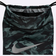 Load image into Gallery viewer, Nike - Brasilia 9.0 Printed Training Gym Sack - LIGHT SMOKE GREY/BLACK/METALLIC COOL GREY