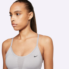 Load image into Gallery viewer, Nike Indy Women's Light-Support Sports Bra - ATMOSPHERE GREY/DEEP ROYAL BLUE/BLACK