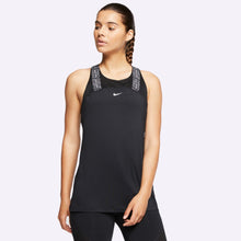 Load image into Gallery viewer, Nike - Pro Dri-FIT Women's Graphic Tank - BLACK/WHITE