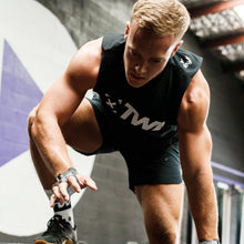 Load image into Gallery viewer, TWL - Unisex Everyday Muscle Tank 2.0 - BLACK/WHITE