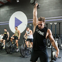 Load image into Gallery viewer, TWL - Unisex Everyday Muscle Tank 2.0 - BLACK/WHITE