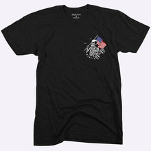 Load image into Gallery viewer, RokFit Men's T-Shirt - LIFT FREE OR DIE - Black