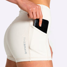 Load image into Gallery viewer, The Brave - Women's Elevate Shorts - Stone