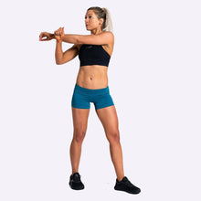 Load image into Gallery viewer, The WOD Life - Women's Balance Shorts - Teal