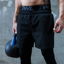 Load image into Gallery viewer, TWL - Men's Shield Compression 3/4 Tights - Black