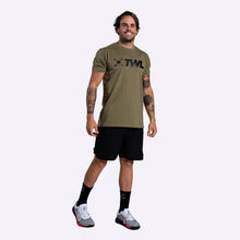 Load image into Gallery viewer, TWL - Men's Everyday T-Shirt 2.0 - KHAKI/BLACK