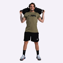 Load image into Gallery viewer, TWL - Men's Everyday T-Shirt 2.0 - KHAKI/BLACK
