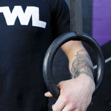 Load image into Gallery viewer, TWL - Gymnastics Rings - Black