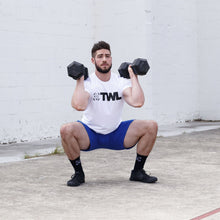 Load image into Gallery viewer, The WOD Life - Men's Classics Flux T-Shirt - White/Black