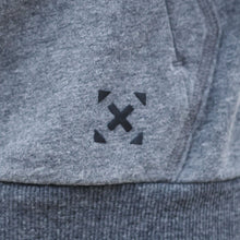 Load image into Gallery viewer, The WOD Life - Outrider Overhead Hoodie - BLACK/CHARCOAL MARL