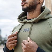 Load image into Gallery viewer, The WOD Life - Outrider Overhead Hoodie - KHAKI/BLACK