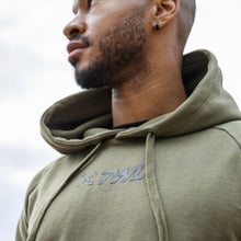 Load image into Gallery viewer, The WOD Life - Outrider Overhead Hoodie - KHAKI/BLACK