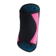 Load image into Gallery viewer, Rehband RX Elbow Sleeve - 5mm - Black/Pink - SINGLE