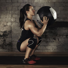 Load image into Gallery viewer, Rehband RX Knee Sleeve - 3mm - Black/White - SINGLE