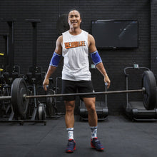 Load image into Gallery viewer, Rehband RX Original Elbow Sleeve - 5mm - Blue - SINGLE