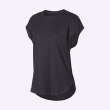 Load image into Gallery viewer, Nike - Dri-Fit Women's Short-Sleeve Yoga Training Top - Oil Grey/Black