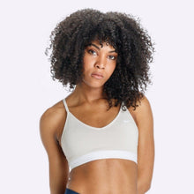 Load image into Gallery viewer, Nike Indy - Women's Sports Bra - Desert Sand/White