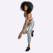 Load image into Gallery viewer, Nike Power - Women's 7/8 High-Rise Training Tights - Pure Platinum/Black