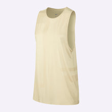 Load image into Gallery viewer, Nike - Women's Knit Training Tank - Light Cream/Pale Ivory/Black