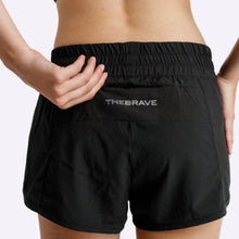 Load image into Gallery viewer, The Brave - Women's Slipstream Shorts - Black