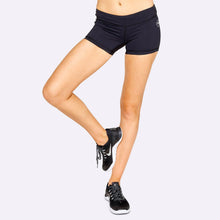 Load image into Gallery viewer, The Brave Women's Flow Longer Active Shorts - Black Diamond