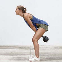 Load image into Gallery viewer, The WOD Life - Women's Featherweave Singlet - Surf Blue Marle