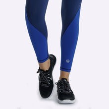 Load image into Gallery viewer, The WOD Life - Women's Rebalance Tights - Indigo/Surf Blue