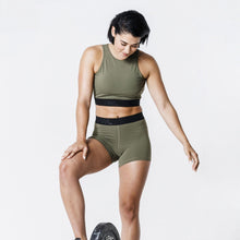Load image into Gallery viewer, The WOD Life - Women's Classics Striker Bra - Khaki