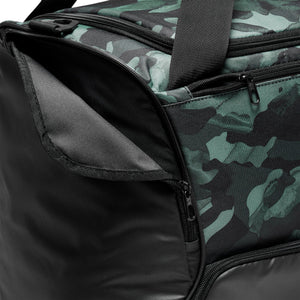 Nike - Brasilia Printed Training Duffel Bag - Medium - LIGHT SMOKE GREY/BLACK/METALLIC COOL GREY