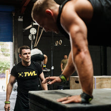 Load image into Gallery viewer, TWL - Men&#39;s Everyday T-Shirt 2.0 - BLACK/YELLOW
