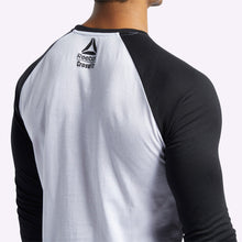 Load image into Gallery viewer, Reebok - Men&#39;s CrossFit FEF Raglan Tee - WHITE/BLACK
