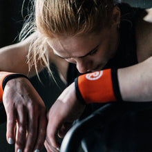 Load image into Gallery viewer, Rehband - RX Wrist Sleeves - 5mm - Orange - PAIR
