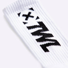 Load image into Gallery viewer, TWL - EVERYDAY CORE SOCKS - WHITE/YELLOW
