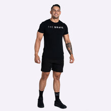 Load image into Gallery viewer, The Brave - Men&#39;s Signature T-Shirt - Black

