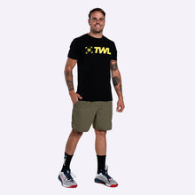 Load image into Gallery viewer, TWL - Men&#39;s Everyday T-Shirt 2.0 - BLACK/YELLOW
