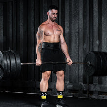 Load image into Gallery viewer, TWL - LEATHER LEVER BELT 2.0 - BLACK/BLACK
