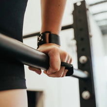 Load image into Gallery viewer, The WOD Life - Leather Gymnastics Grips 2.0 - Black
