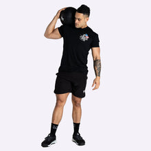Load image into Gallery viewer, RokFit Men&#39;s T-Shirt - LIFT FREE OR DIE - Black
