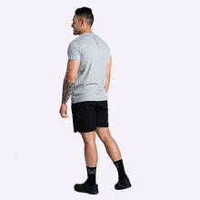 Load image into Gallery viewer, The Brave - Men&#39;s Fearless T-Shirt - Light Grey Marl
