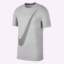 Load image into Gallery viewer, Nike Breathe - Men&#39;s Short-Sleeve Hyper Dry Training Top - Vast Grey/Atmosphere Grey/Black
