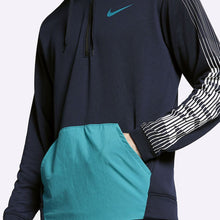 Load image into Gallery viewer, Nike - Dri-FIT Men&#39;s Fleece Training Hoodie - Obsidian/Spirit Teal/Spirit Teal
