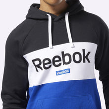 Load image into Gallery viewer, Reebok - Men&#39;s Training Essentials Linear Logo Hoodie - Black

