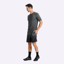 Load image into Gallery viewer, The Brave - Men&#39;s Techfit T-Shirt - Charcoal Marle
