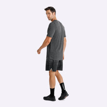 Load image into Gallery viewer, The Brave - Men&#39;s Techfit T-Shirt - Charcoal Marle
