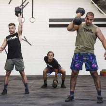 Load image into Gallery viewer, The WOD Life - Men&#39;s Classics Gunship Muscle Tank - Khaki/Black
