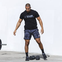 Load image into Gallery viewer, The WOD Life - Men&#39;s Classics Flux T-Shirt - Black/Camo
