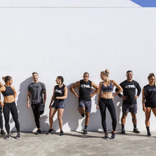 Load image into Gallery viewer, The WOD Life - Men&#39;s Classics Flux T-Shirt - Charcoal/Black
