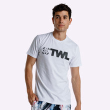 Load image into Gallery viewer, The WOD Life - Men&#39;s Classics Flux T-Shirt - White/Black
