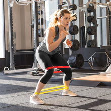 Load image into Gallery viewer, SKLZ Mini Bands - 10 Pack - Yellow - Light Resistance
